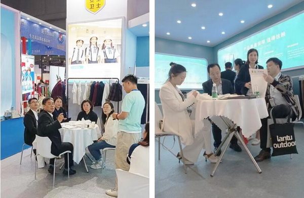 得力隆紡織盛裝參加2023ISUE，再獲殊榮