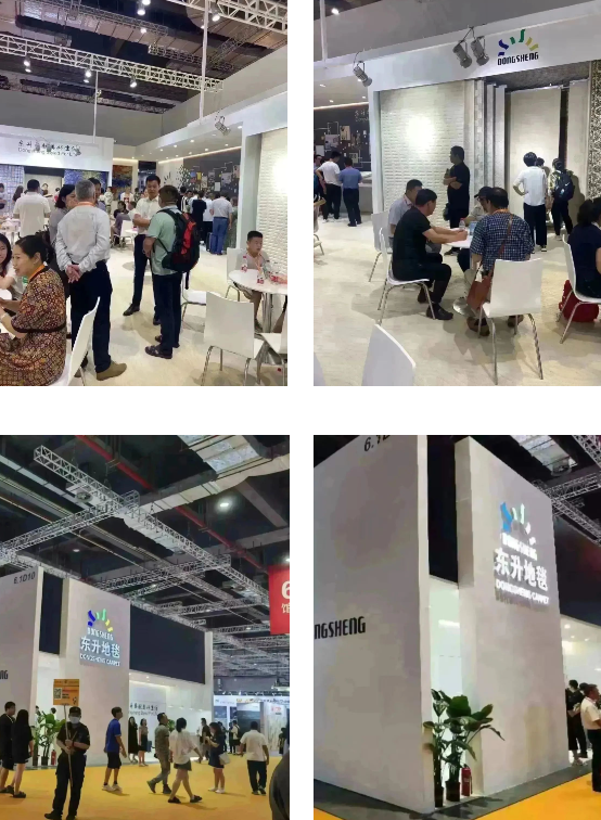 2023DOMOTEX展會圓滿收官，東升地毯大放異彩